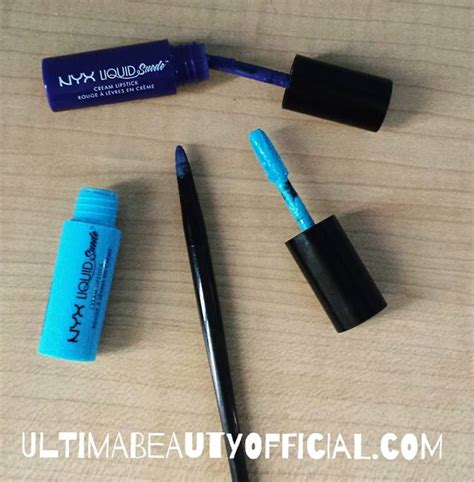 blue lipstick nyx